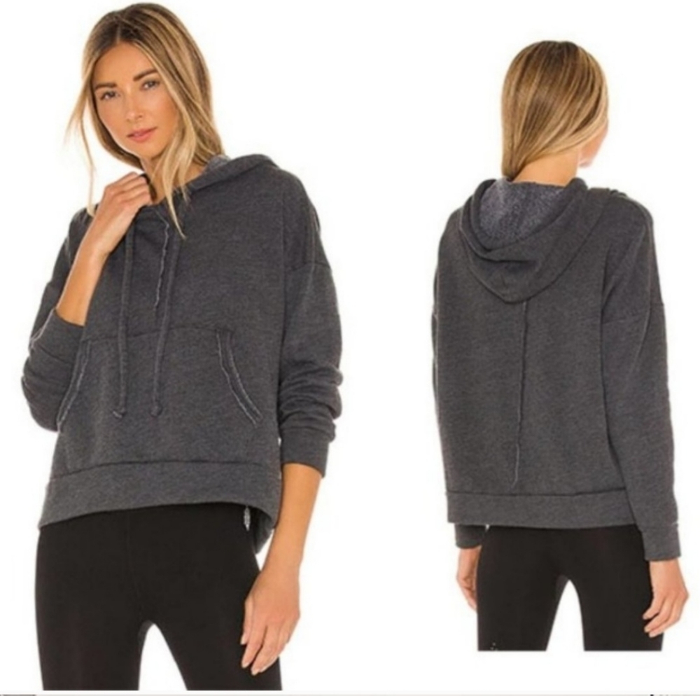 Free People FP Movement Work It Out Jogger Hoodie Women's Grey NWT Size: Medium